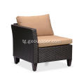 Setum Aluminium PE Wicker Sofa Set